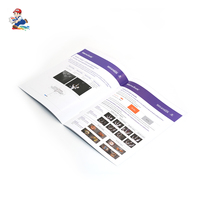 Brochure personnalisée imprimée offset sur papier kraft et papier offset avec service de plastification et de piqûre à cheval