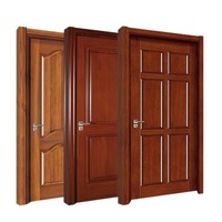 Ensemble de portes intérieures en MDF pur de style moderne, finition couleur en option, directement de l'usine, pour appartements