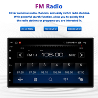 LODARK L1Pro 7 pouces, GPS de navigation automobile universel Android 12, processeur quadricœur, 2+32 Go, écran tactile IPS, DSP, CarPlay sans fil