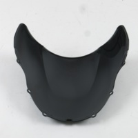 CFP-2019-3 accessoires de moto en plastique pour pare-brise pare-brise noir pour HONDA CBR 600 f4 1999 2000