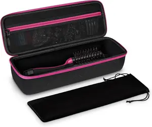Custom hair curl tool case hard shell travel carrying storage case factory wholesale