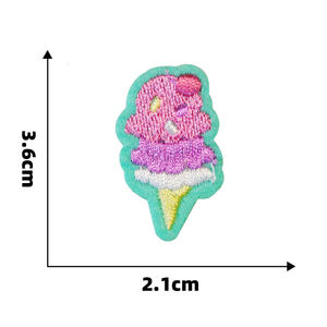 แพทช์ปักลายเล็กๆ แบบติดเอง ไม่ต้องเย็บ ลายผลไม้ ดอกไม้ อาหาร ยานพาหนะ ดาวเคราะห์ สัตว์ ดีไซน์น่ารัก สไตล์คาวาอี้ ลดราคา - Product Image 3