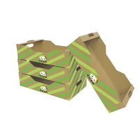 Boîte personnalisée pour le commerce électronique, boîte en carton ondulé pour fruits, emballage pour mangues, bananes, oranges, boîtes en carton pour fruits