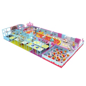Servicio Integral de Área de Juegos Interior con Temática de Macarons para Niños Pequeños en Centro de Entrenamiento Educativo - Product Image 3