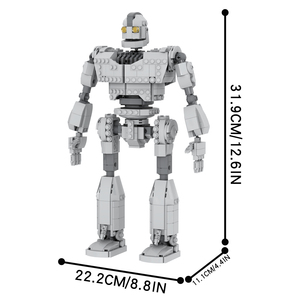 Il Gigante di Ferro MOC MOOXI MOC1044 <span class=keywords><strong>Serie</strong></span> di Giocattoli da Film, Set di Blocchi da Costruzione Fai-da-Te per Bambini e Bambine - Product Image 3