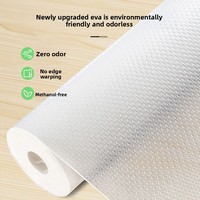 Autocollant de cuisine en EVA épais, imperméable et résistant à l'huile, transparent, couleur unie, style japonais, anti-humidité et anti-moisissure, carré