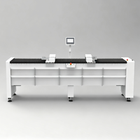 Machine de découpe et de finition entièrement automatique HONKI BRIGHT pour persiennes en bois composite de 2 pouces (50 mm) avec finition métallique et commande au pied