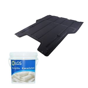 Émulsion styrène-acrylique auto-réticulante en vrac, bonne performance de moussage pour la production de revêtements en mousse de coton collée par pulvérisation - Product Image 1