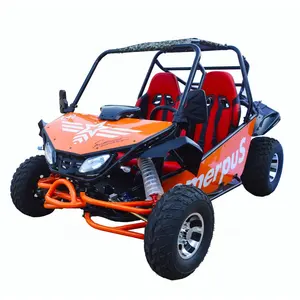 200cc взрослый go cart buggy 4 колеса внедорожник jeep go kart бензиновая каркасная рама с 2-местным двигателем