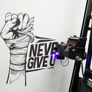 Imprimante murale verticale 3D automatique 7D pour panneaux muraux, robot <span class=keywords><strong>peintre</strong></span> mural à usage domestique avec encre CMYK pour applications métalliques - Product Image 3