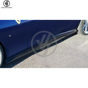Nouveauté, kit carrosserie en fibre de carbone sèche de style Novit, avec lèvre avant, diffuseur arrière, spoiler pour Ferrari Roma - Product Image 2