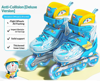 Patins à roulettes freestyle professionnels à 4 roues pour enfants, ensemble d'équipement de protection avec taille réglable pour garçons et filles