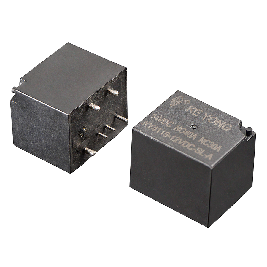 Keyong KY4119 30A 40A 14VDC A/C Configuration 6V 12V 24V DC 6pins Spdt Pcb 4120 Switching Micro Relay