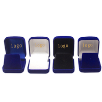 Boîte de rangement pour médailles personnalisées doublées de velours Motif carré Logo imprimé Badge/porte-épingle pour récompenses Bijoux de collection-Vente en gros