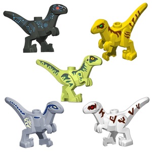 <span class=keywords><strong>Jurassic</strong></span> <span class=keywords><strong>World</strong></span> - Dinosaures de grande taille - Spinosaurus - Indoraptor - Triceratop - T-Rex - Blocs de construction - Assembler les personnages - Cadeau de Noël - Jouets - Product Image 2