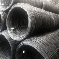 Fil d'acier au carbone Q195 A36 SAE1008 SAE1006 de 5,5 mm et 6,5 mm, laminé à chaud, pour ligature en boucle, modèle SG-0, fabriqué au Vietnam, coupe sur mesure, le plus vendu