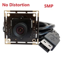 Webcam PC UHD 5 Mégapixels Aptina MI5100, module de caméra vidéo mini USB2.0 UVC sans pilote pour la numérisation de documents / passeports / cartes d'identité