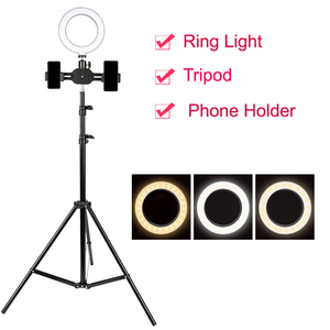 Commercio all'ingrosso di Bellezza 10 pollici Tiktok Fotografica Selfie Anello di Luce Led Con Il Treppiedi Del Basamento Per Streaming In Diretta di Trucco <span class=keywords><strong>Youtube</strong></span> <span class=keywords><strong>Video</strong></span> - Product Image 4