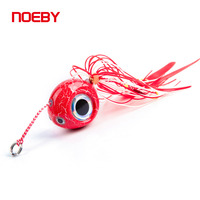 NOEBY – leurre Durable avec tête plombée, appât artificiel idéal pour le bar ou le calmar, 40/60/80/100/120g