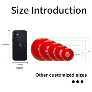 Pelota Antiestrés de Espuma de PU con Impresión Tipográfica Personalizada, Logotipo Personalizado, Juguete Divertido para la Mano, Regalo Promocional Suave Antiestrés - Opciones de Varios Tamaños - Product Image 4