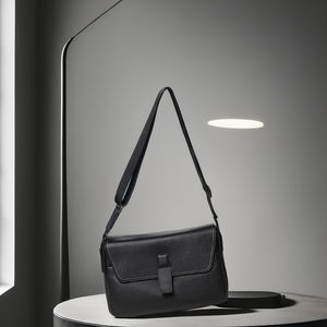 Sac à bandoulière en cuir véritable pour hommes de style vintage Sac à bandoulière <span class=keywords><strong>mode</strong></span> à usage quotidien - Product Image 4