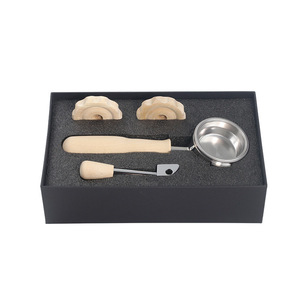 Kit de mango para máquina de café Huijia, mango de madera de 58 mm para máquinas de espresso - Product Image 3