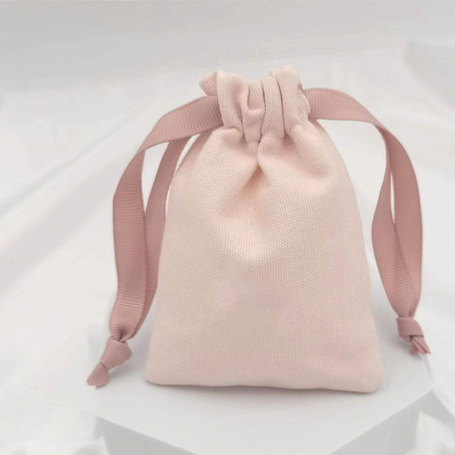 Factory Direct Cotton Linen Canvas Drawstring Dust Bag Custom Logo Storage Bag for Multi-Purpose Use
