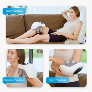 2025 Produk Baru pemijat penghilang nyeri lutut alat pijat hangat siku bahu & bantalan lutut hangat & getar - Product Image 4