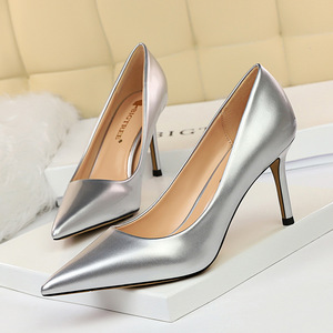 Zapatos de tacón alto con punta puntiaguda para mujer, calzado Sexy de fiesta para oficina y boda - Product Image 4