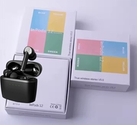 Earphone I12 TWS J11PRO Kualitas Suara Musik Earphone Olahraga Nirkabel In-Ear
