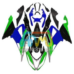 Injection Pour KAWASAKI NINJA ZX 6R <span class=keywords><strong>636</strong></span> C <span class=keywords><strong>ZX6R</strong></span> ZX-<span class=keywords><strong>636</strong></span> 13 15 16 17 18 43LQ.134 ZX636 ZX-6R <span class=keywords><strong>2013</strong></span> 2015 2016 Bleu vert 2018 Carénage - Product Image 1