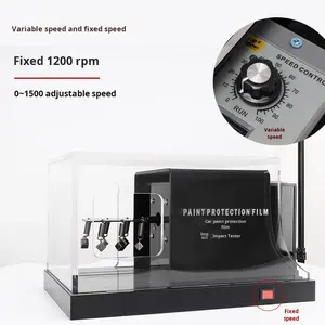 Guanghuan Automotive Paint Protection Film Impact <span class=keywords><strong>Tester</strong></span> met instelbare snelheid, OEM voor krasproefen van vinyl-omwikkelde PPF - Product Image 3