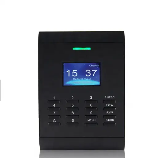 Sistema de control de acceso de tarjeta Proximhey con pantalla a color Tft Lcd de 2,0 pulgadas con Aviso de voz