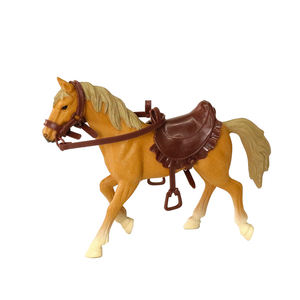 Ensemble d'animaux de ferme en plastique creux, modèle de cheval, <span class=keywords><strong>jouet</strong></span> de <span class=keywords><strong>club</strong></span> avec poupée - Product Image 5