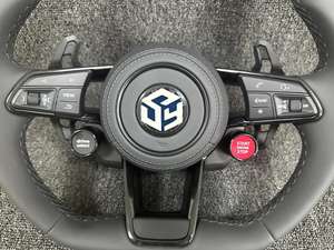 Volant sport en cuir pleine fleur pour Volkswagen <span class=keywords><strong>Golf</strong></span> MK7 MK6 MK5 MK4 7.5 GTI GTS <span class=keywords><strong>GTD</strong></span> GTE – Améliorez votre ancien modèle avec le nouveau modèle - Product Image 4