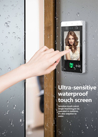 Terminal de control de acceso de reconocimiento de huellas dactilares 3D en la nube web resistente al agua RS485 TCP/IP Wifi sistemas de control de acceso con logotipo OEM