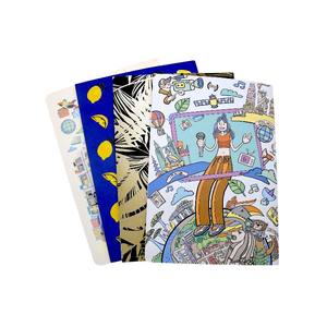 Carnet de composition économique relié cousu A5 B5 24 feuilles lignées larges pour les essais courts des étudiants - Product Image 3