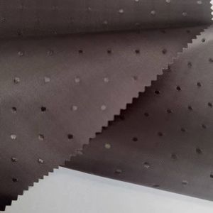 Новый стиль, высокое качество, переработанная полиэфирная ткань Dobby для износа - Product Image 3