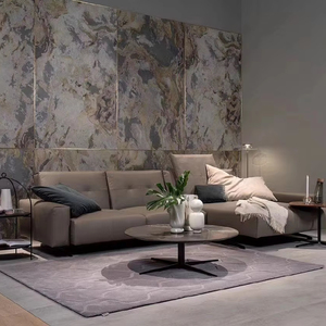 Hojas de chapa de piedra artificial flexibles translúcidas modernas y lujosas de otoño indio diseñadas para uso interior y exterior - Product Image 1