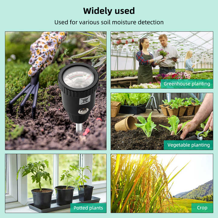 Misuratore PH Terreno 3in1 - Tester Umidità, Acidità E Temperatura Con Display LCD - Foto 12