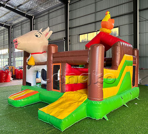 <span class=keywords><strong>Château</strong></span> <span class=keywords><strong>gonflable</strong></span> Springkussen <span class=keywords><strong>Multiplay</strong></span> Boerderij Jumpers pour enfants, Hupfburg, Bouncy Castle - Product Image 3