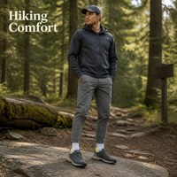 Chaussettes de randonnée personnalisées respirantes en maille, chaussettes de trekking à cheville côtelée avec logo couleur personnalisé et options de grip
