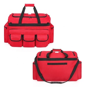 Sac rouge personnalisé de grande capacité pour l'extérieur Sac de traumatologie de survie d'urgence Sac de rangement de fournitures médicales Trousse de premiers soins - Product Image 3