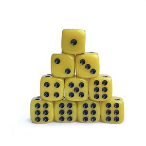 Dados de Plástico Resistentes con Esquinas Cuadradas para Juegos de Rol D6, Dados a Granel para Aprender Matemáticas - Product Image 3