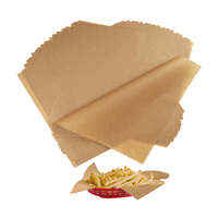 Papier sulfurisé non blanchi pré-découpé 12x16 pouces pour la cuisson, feuilles de papier antiadhésives pour la cuisson, la cuisine, le four