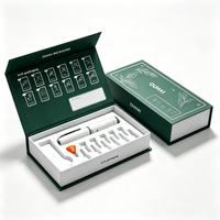 Boîte rigide magnétique personnalisée avec insert en mousse, logo imprimé pour ensemble de stylos, instrument de beauté, cadeau, emballage de produit combiné haut de gamme