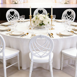 White Plastic Chiavari <b>Chair</b> Event White pp Resin Plastic Tiffany <b>Chair</b> Outdoor Hotel Furniture Wholesale Plastic Wedding <b>Chair</b> - Product Image 1