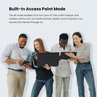 Adaptateur WiFi 6 simple bande Tenda AX300 2,4 GHz 286 Mbps avec antenne à gain élevé 6 dBi externe USB 2.0 pour Windows 11/10/7 (U2) en stock