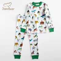 Print Baby Pijamas Biologische Katoen Natuurlijke Eco Moeder En Baby Bijpassende Pyjama Lange Mouw Peuter Pyjama Set