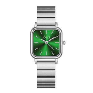 Minimalista nicho de gama alta cuadrado de las mujeres reloj de cuarzo impermeable - Product Image 6